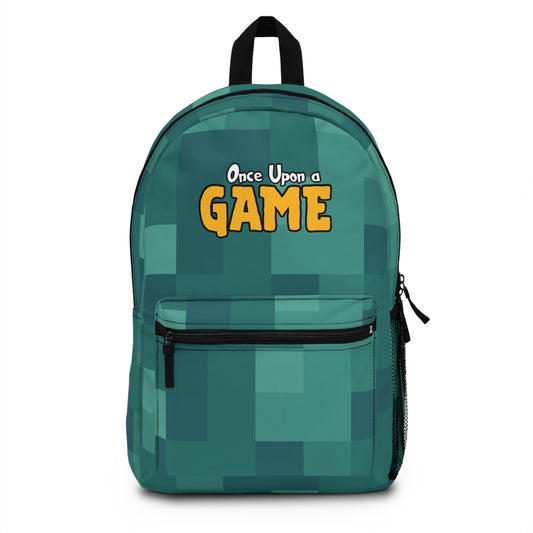 Blocky Logo Backpack - Sea Green