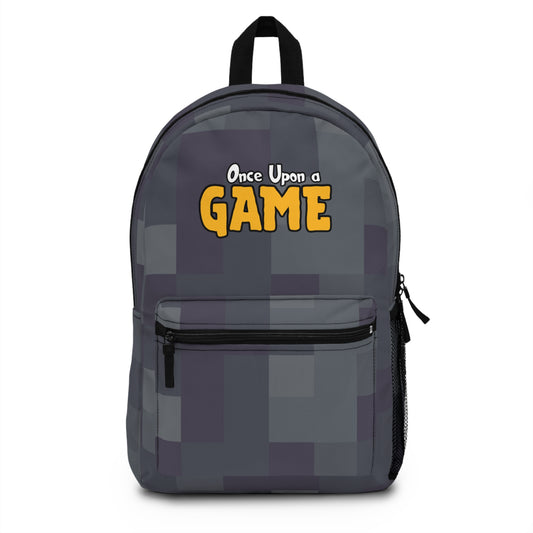 Blocky Logo Backpack - Smoke