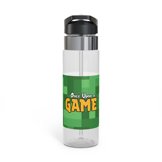 Blocky Logo Sport Bottle (20oz) - Lime