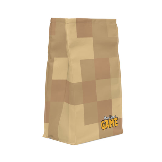Blocky Logo Lunch Bag - Khaki